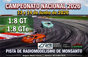 3ª Prova do Campeonato Nacional 1/8 GT e Trofeu 1/8 GTE